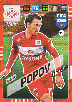 Ivelin Popov Spartak Moscow 2018 FIFA 365 #331